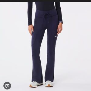Figs Women's Dark Blue Flare scrub bottoms